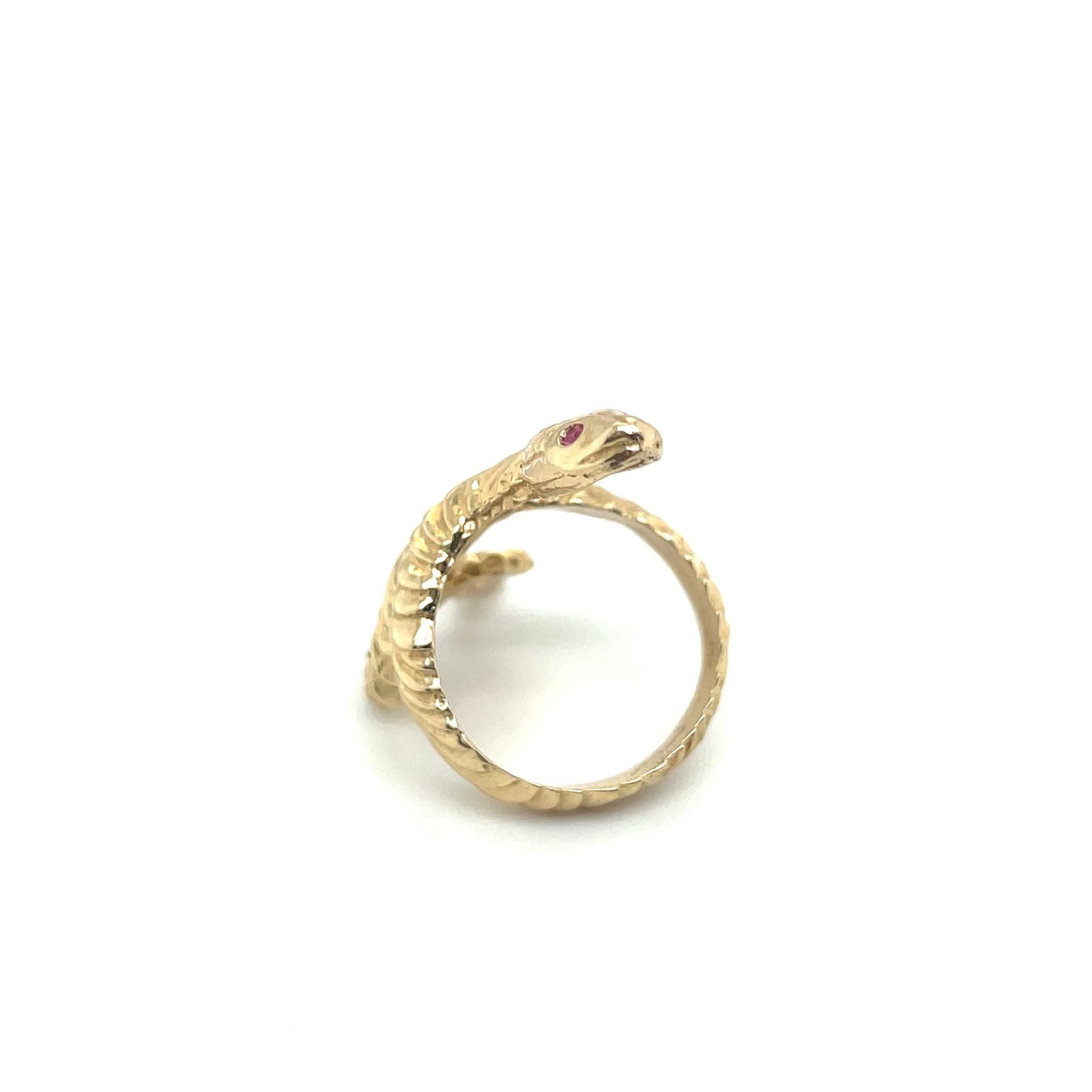 SNAKE EYES The Serpent Ruby Ring