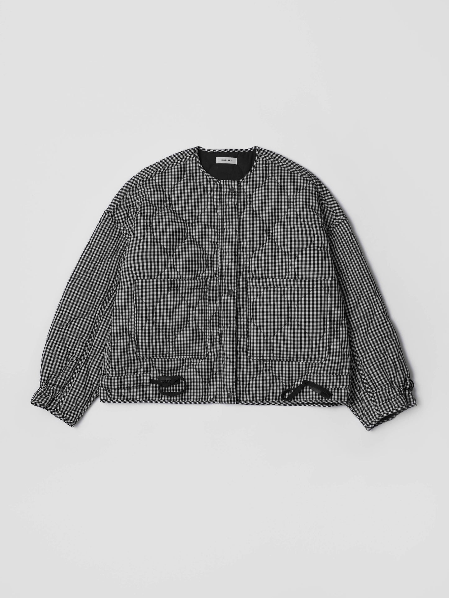 The Rochelle Jacket | Quilted Gingham Jacket