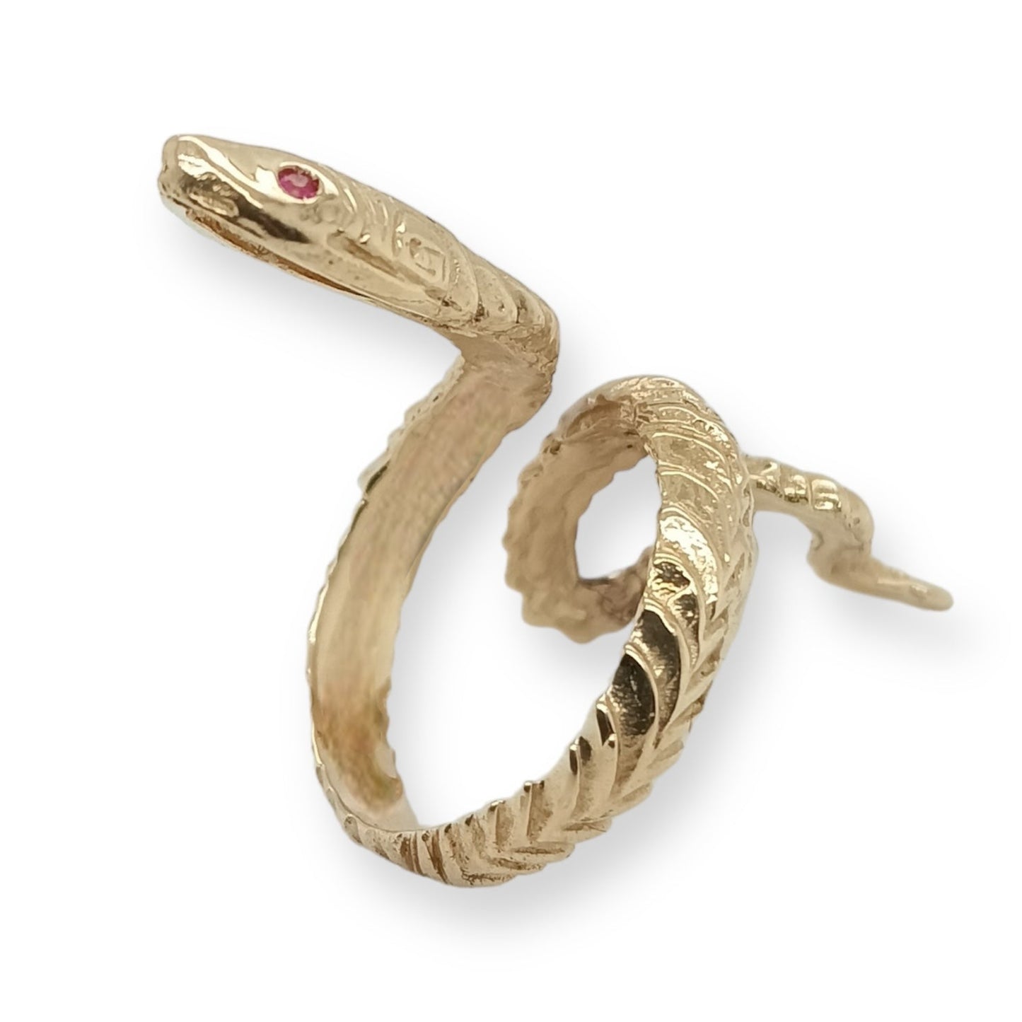SNAKE EYES The Serpent Ruby Ring