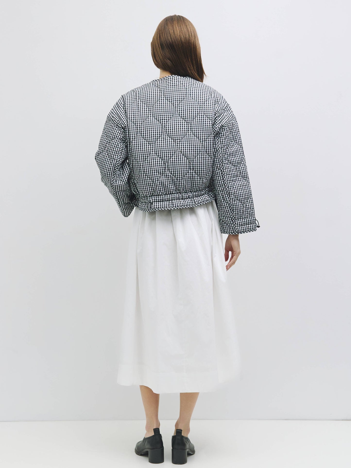 The Rochelle Jacket | Quilted Gingham Jacket