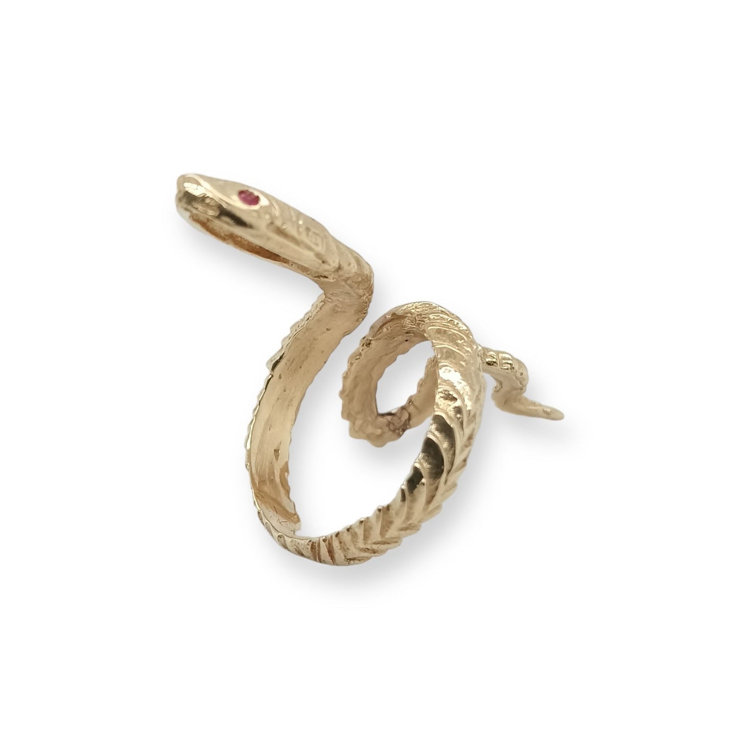 SNAKE EYES The Serpent Ruby Ring