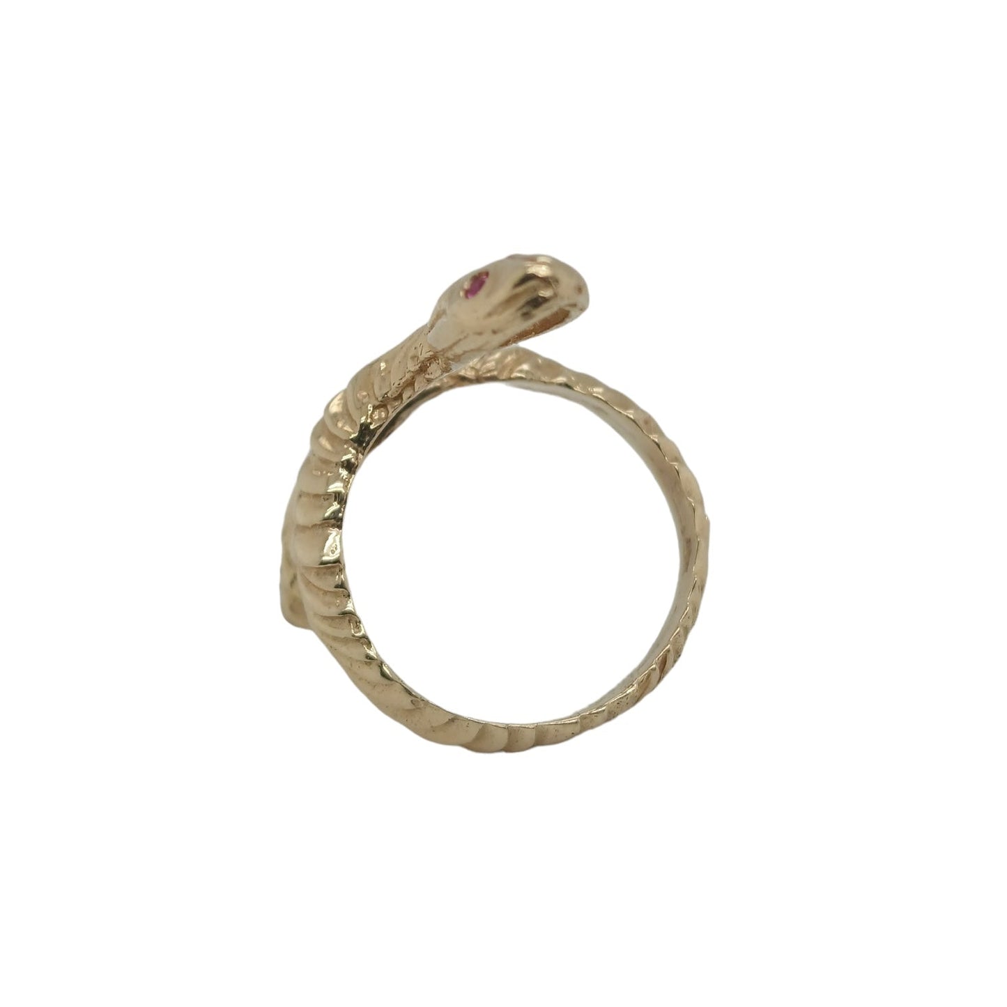 SNAKE EYES The Serpent Ruby Ring