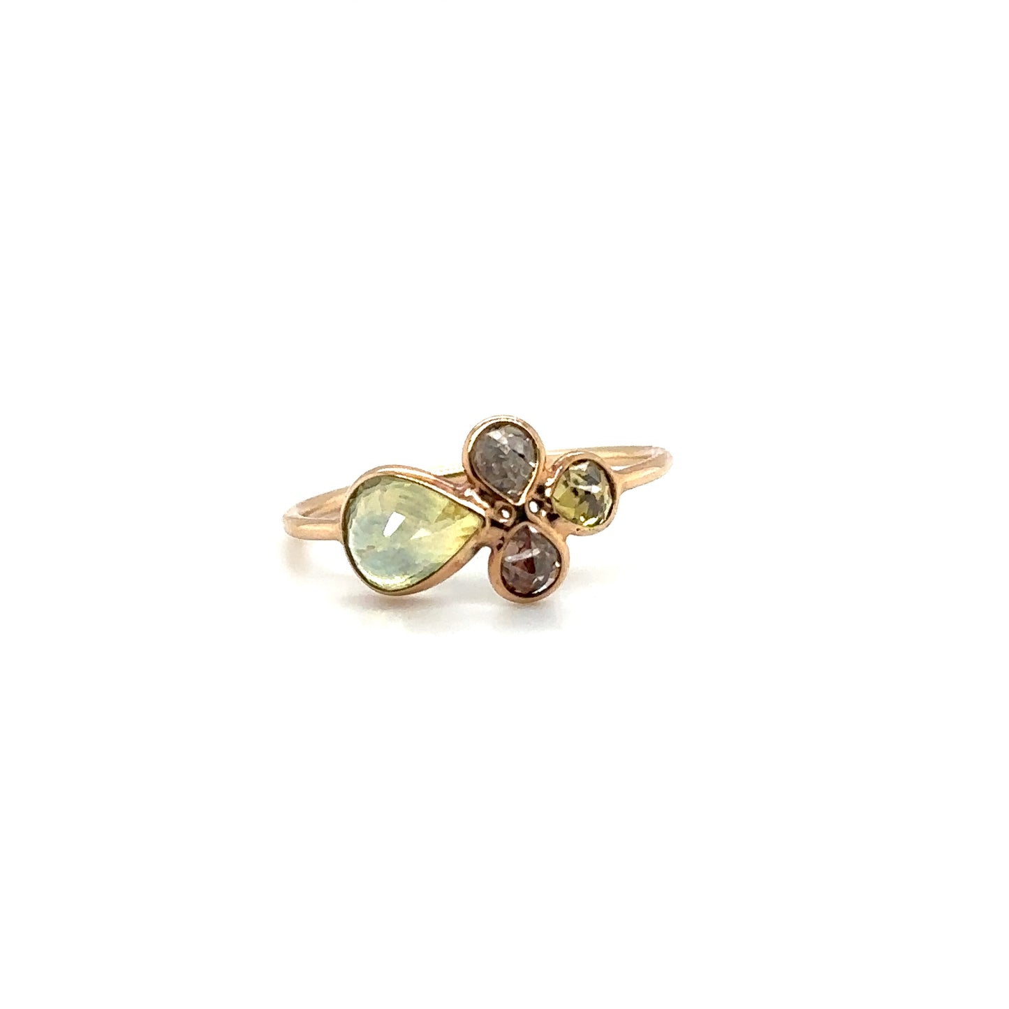 Yellow Sapphire Fleur