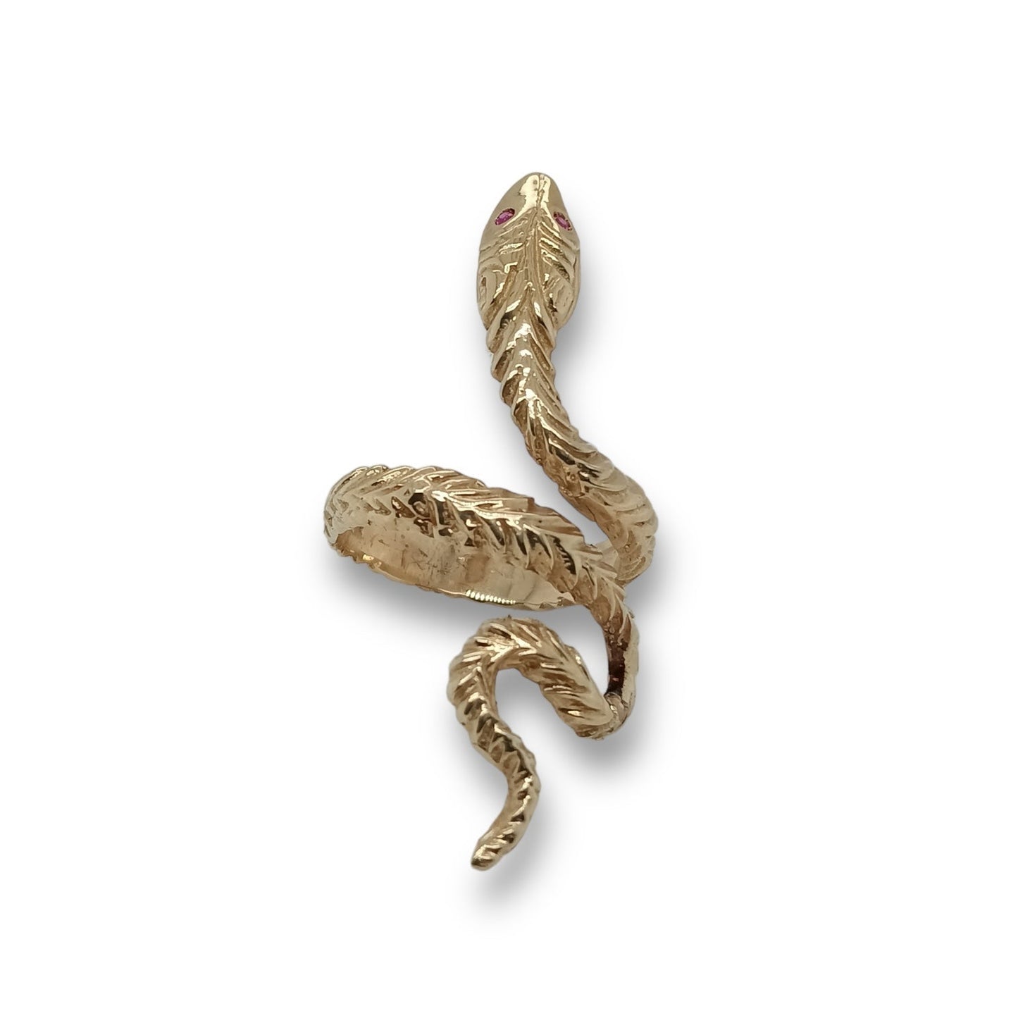 SNAKE EYES The Serpent Ruby Ring