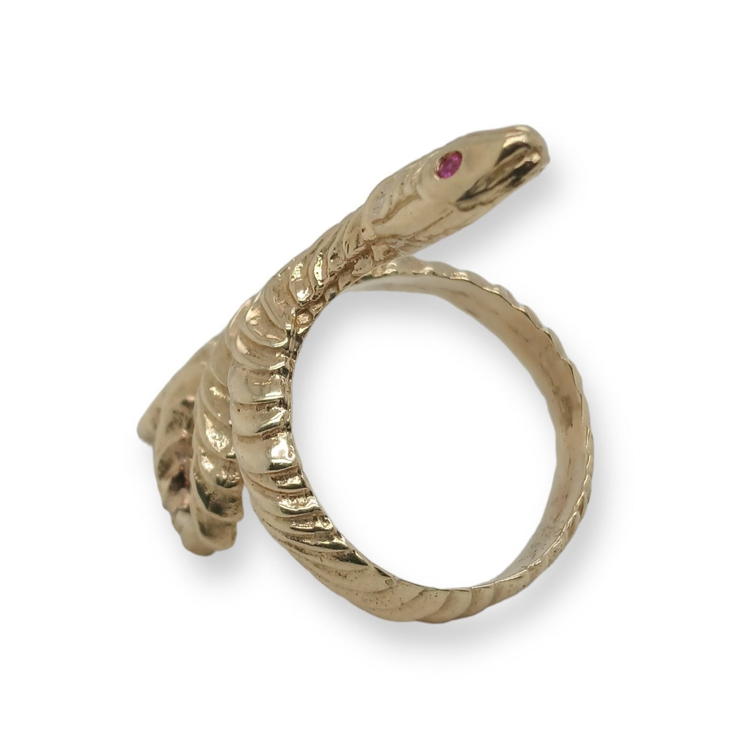 SNAKE EYES The Serpent Ruby Ring