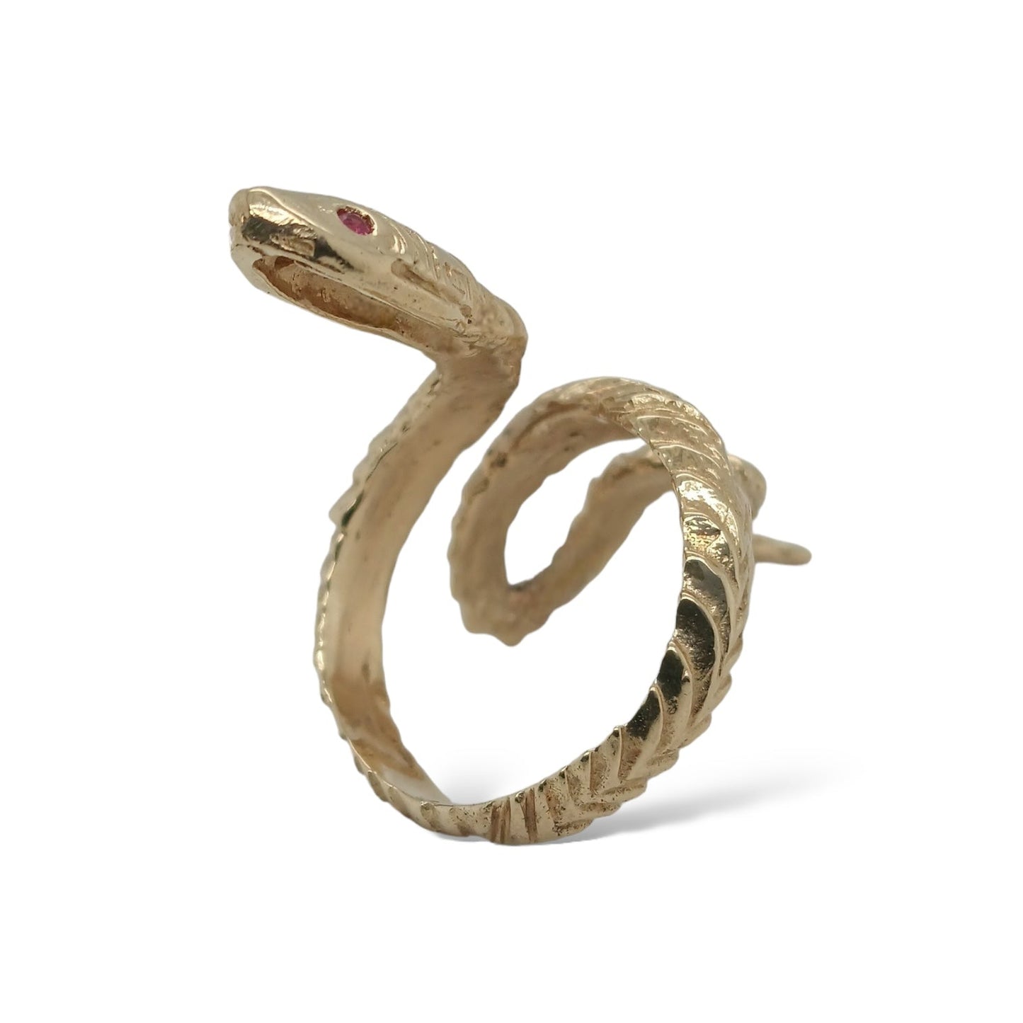 SNAKE EYES The Serpent Ruby Ring
