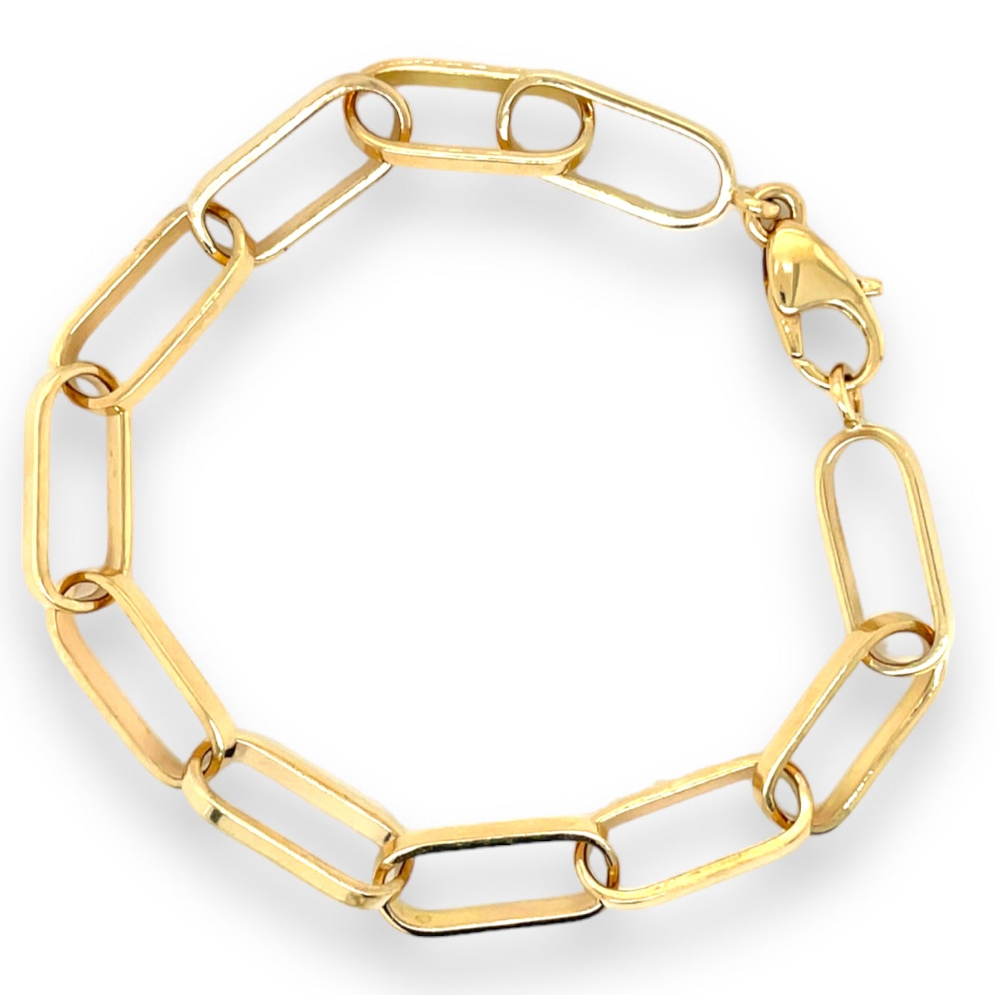 Paperclip Link Bracelet