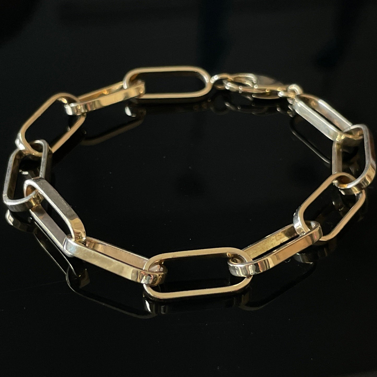 Paperclip Link Bracelet