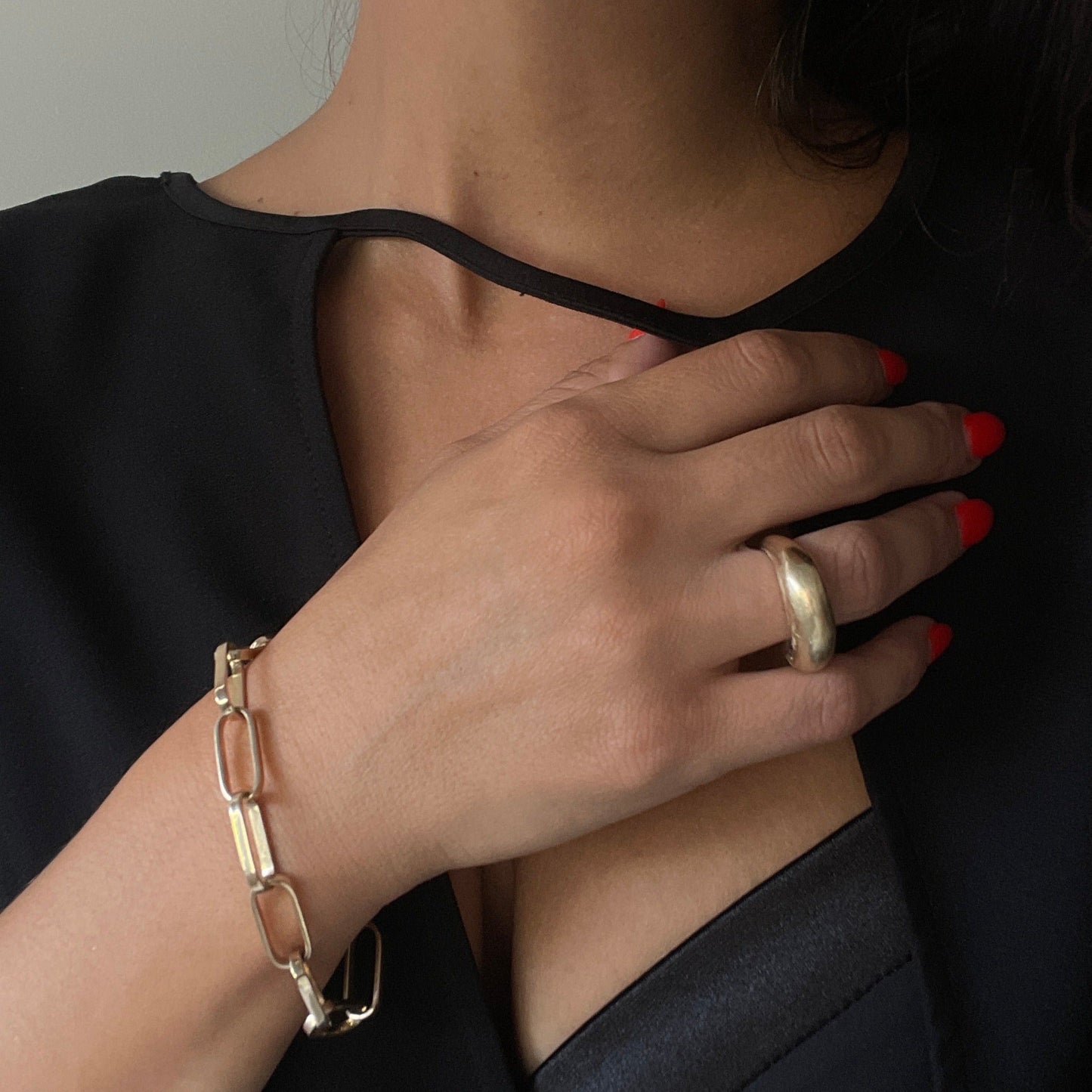 Paperclip Link Bracelet