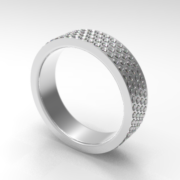 Custom Diamond Men's Band