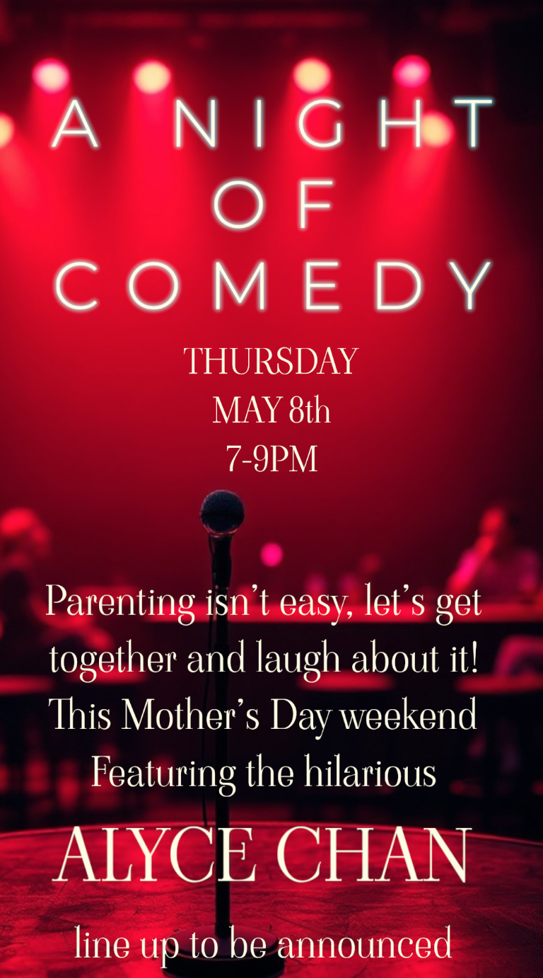 COMEDY NIGHT MAY 8th