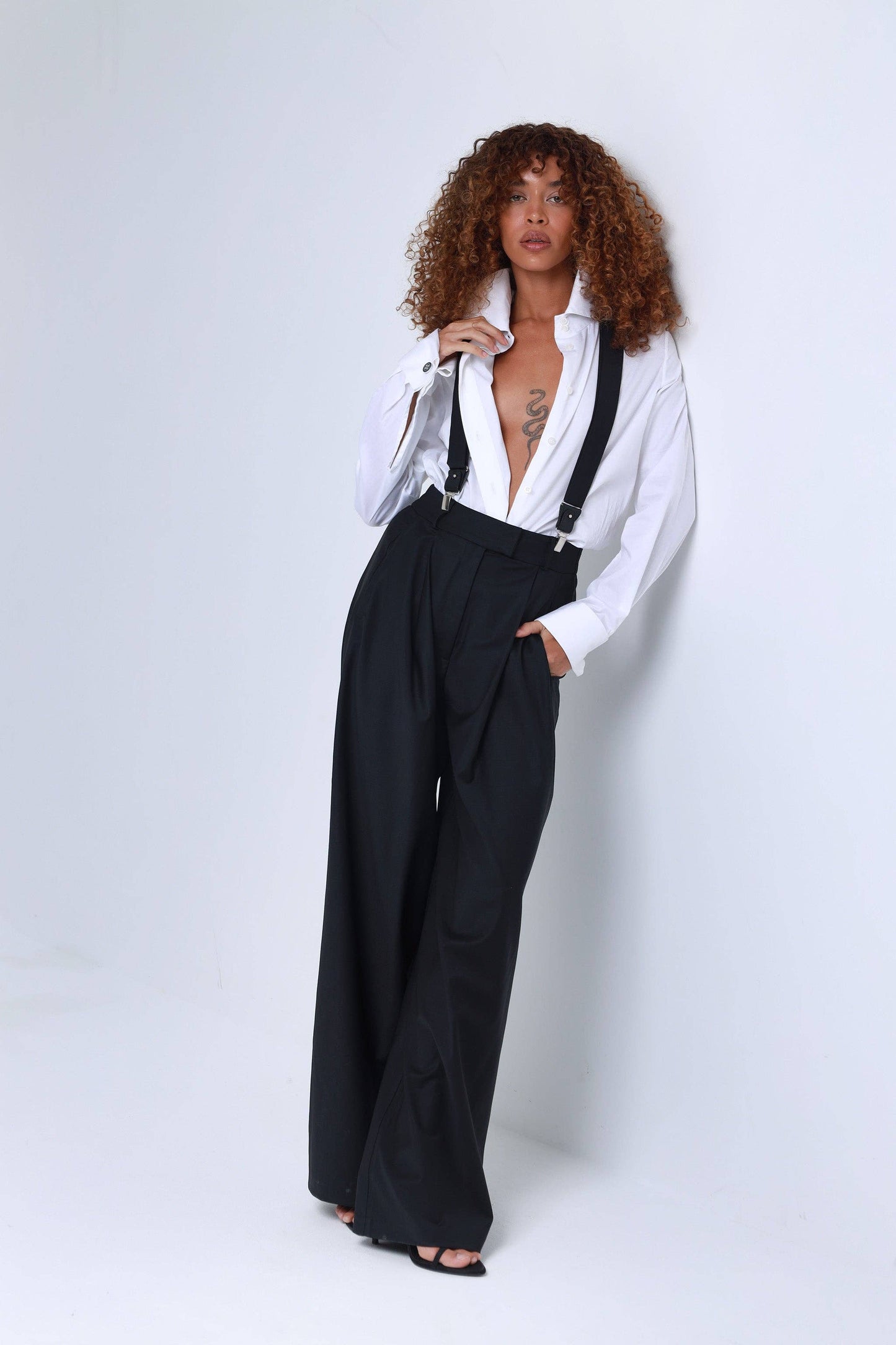 Classic White Shirt with French Cuffs