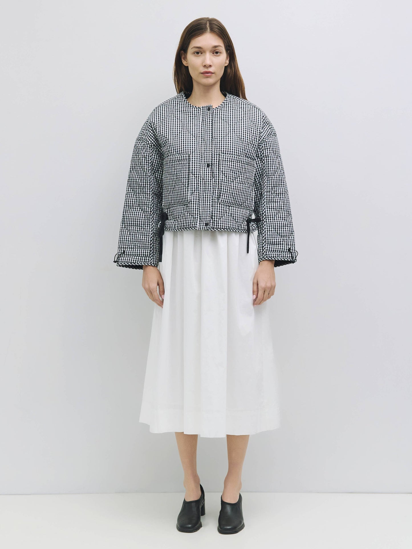The Rochelle Jacket | Quilted Gingham Jacket