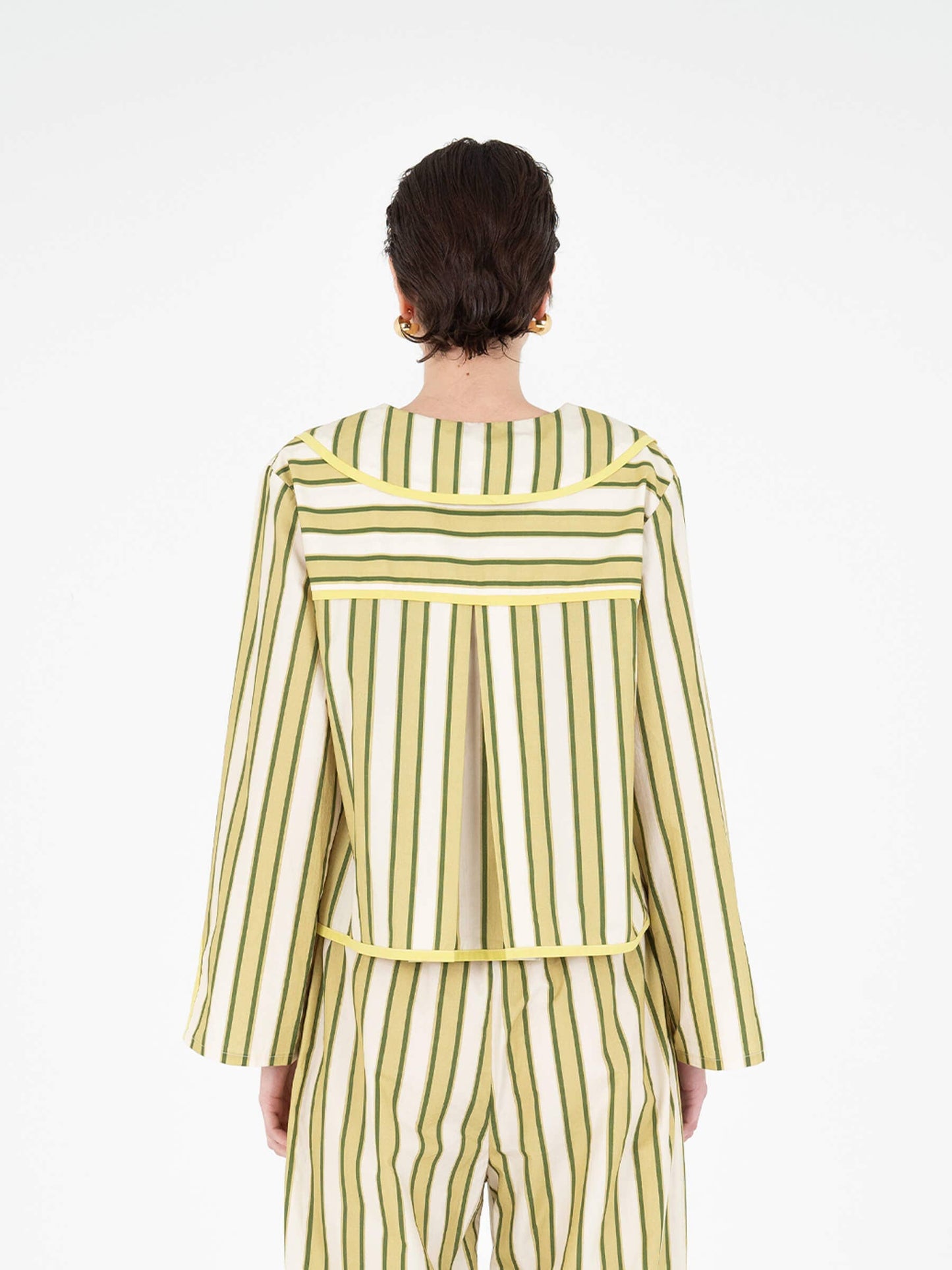 Spring Blizzard Striped Shirt