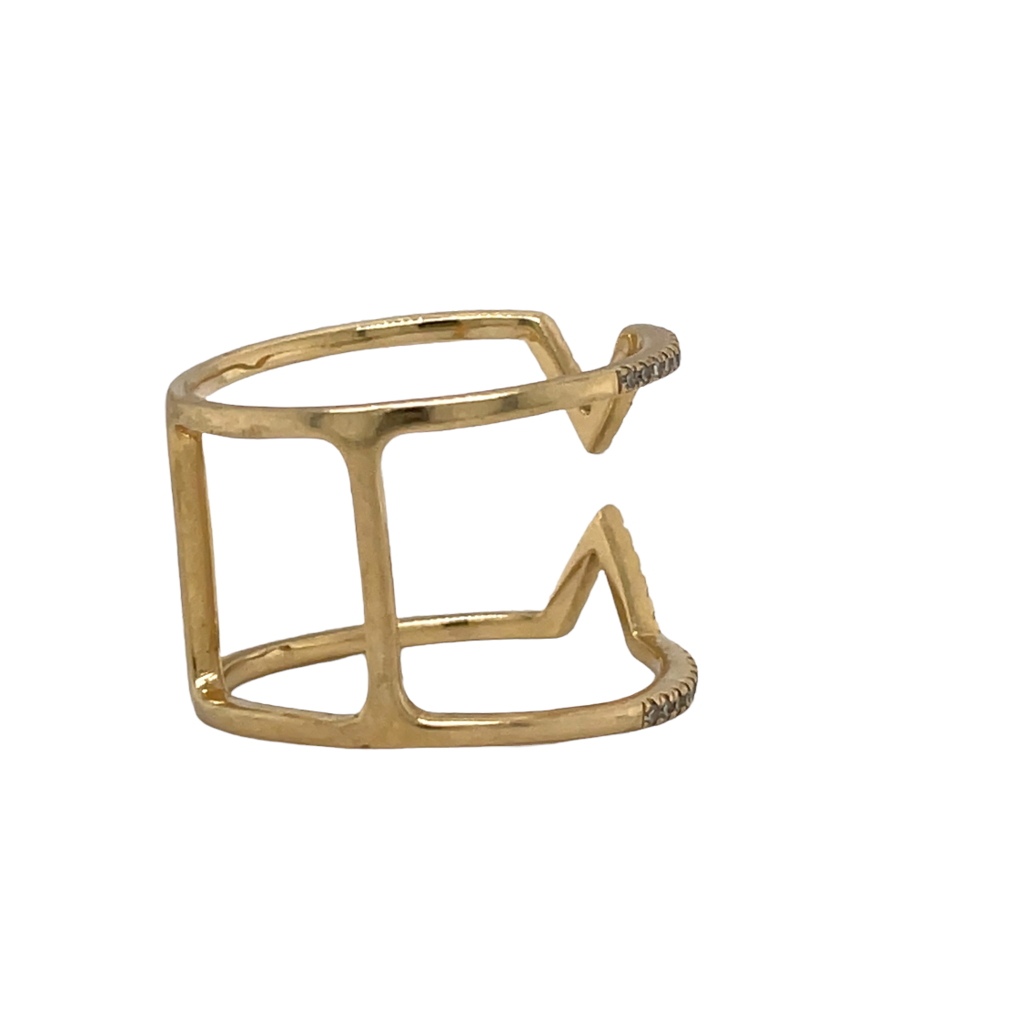 Dainty Monster Diamond Ring