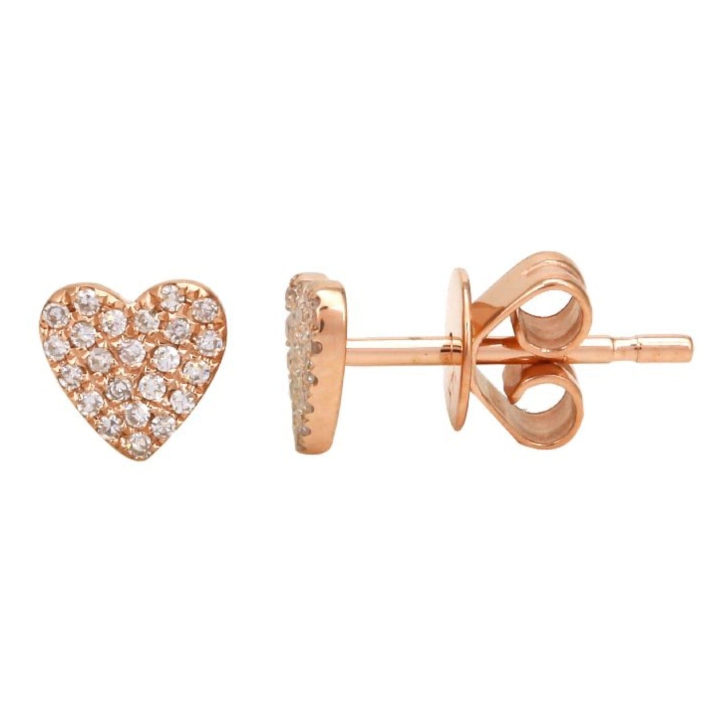 PAVÉ Dainty Heart Pink