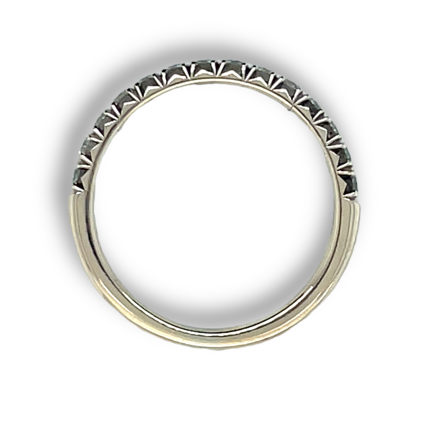 French Pavé Band - Petite