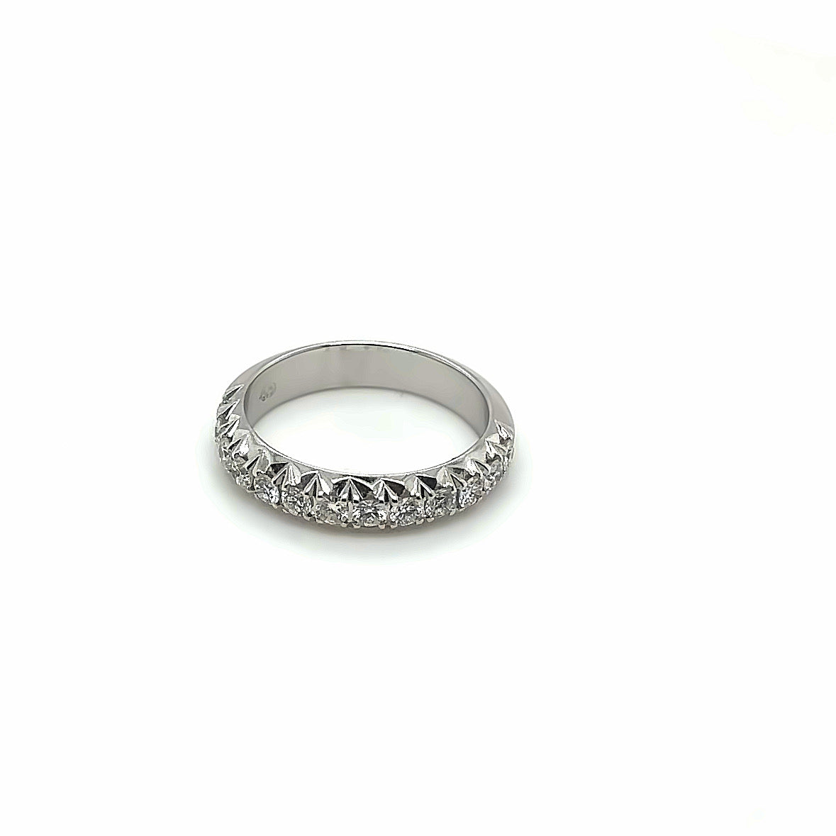 French Pavé Band - Large