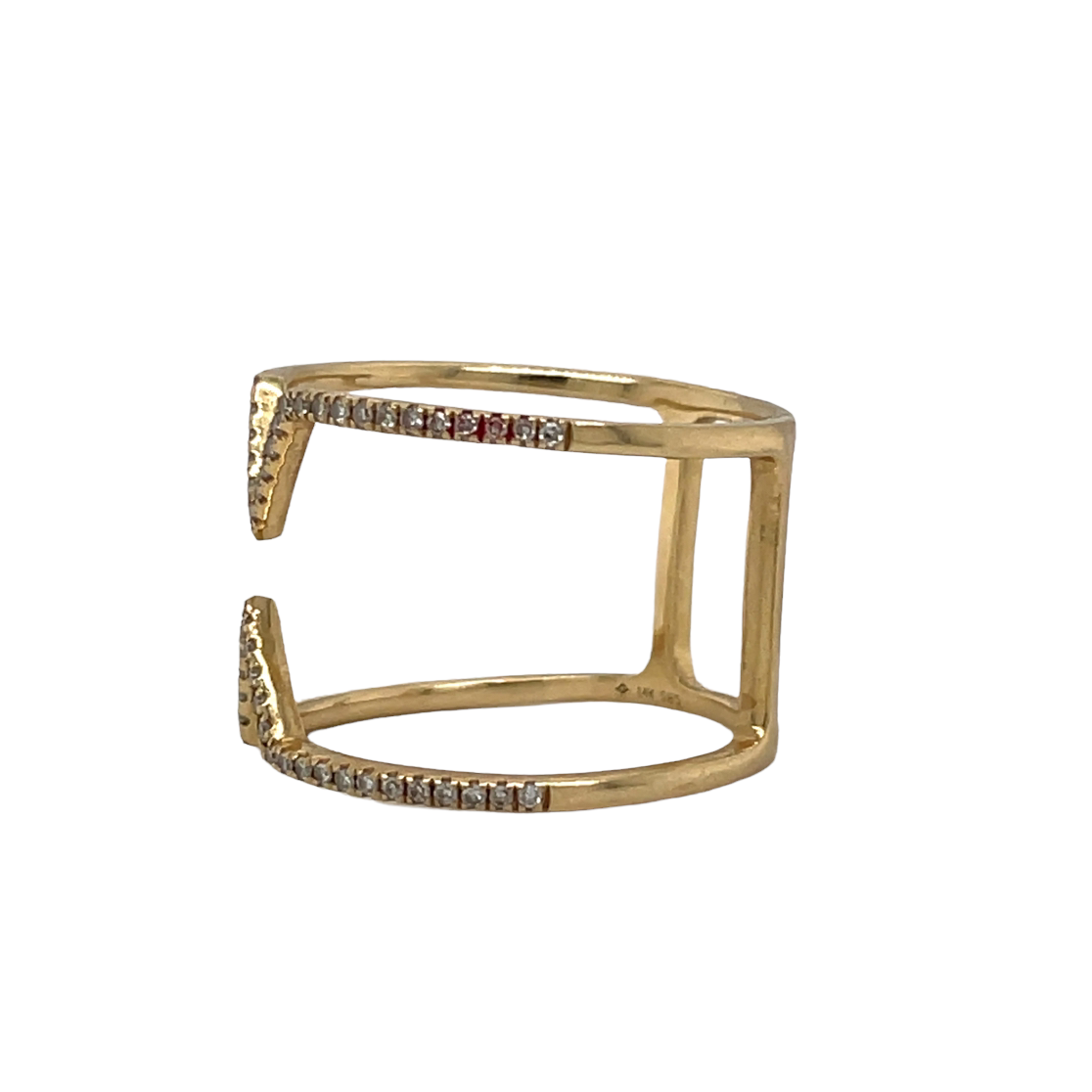 Profile of dainty monster ring