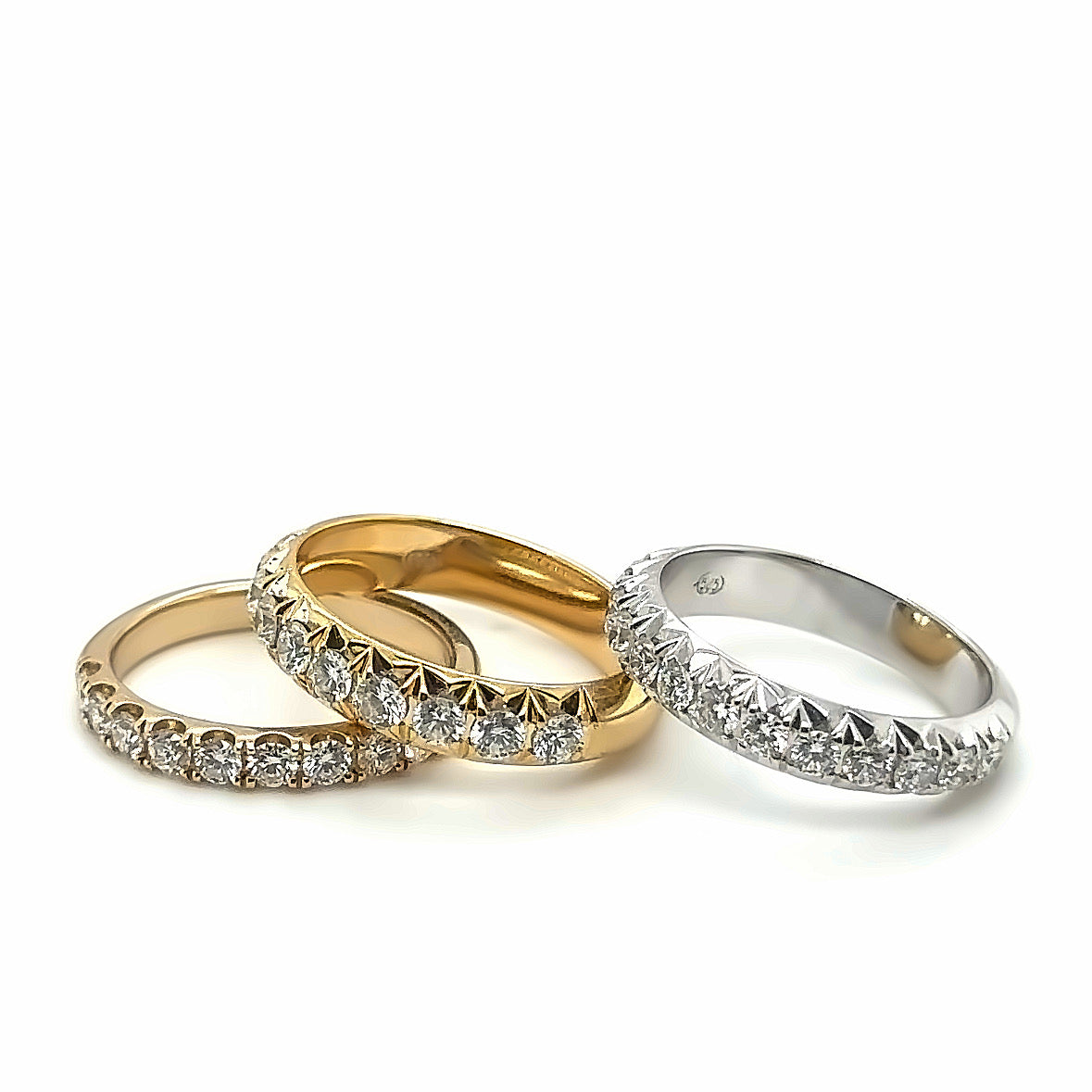 French Pavé Band - Large