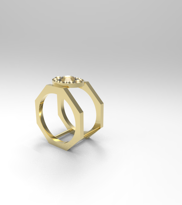 Custom Engagement Ring