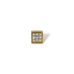 Carré Lumiére Gold Studs