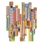 Frank Lloyd Wright Saguaro Cactus & Forms 750 Piece Shaped Foil Puzzle