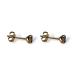 Blue Sapphire Studs