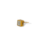 Carré Lumiére Gold Studs