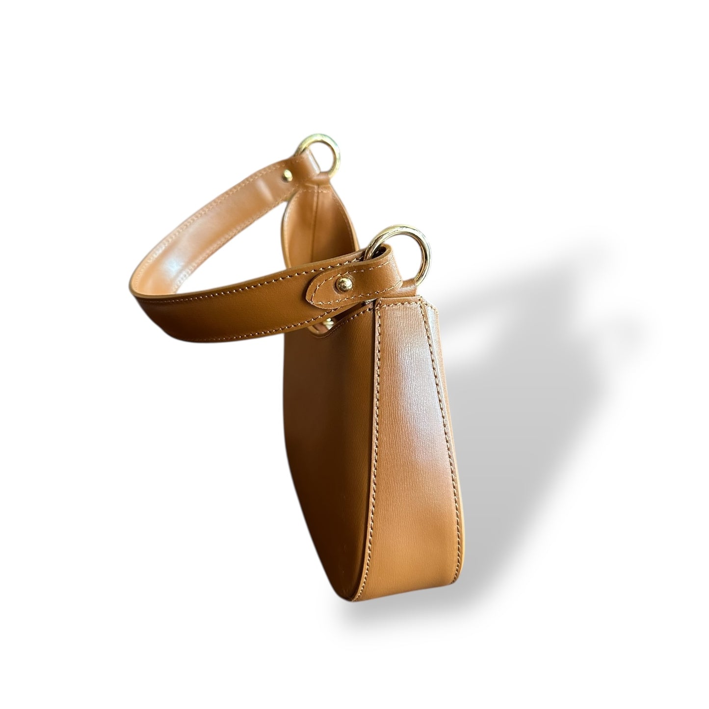 The Hillary, Brushed Leather Clutch