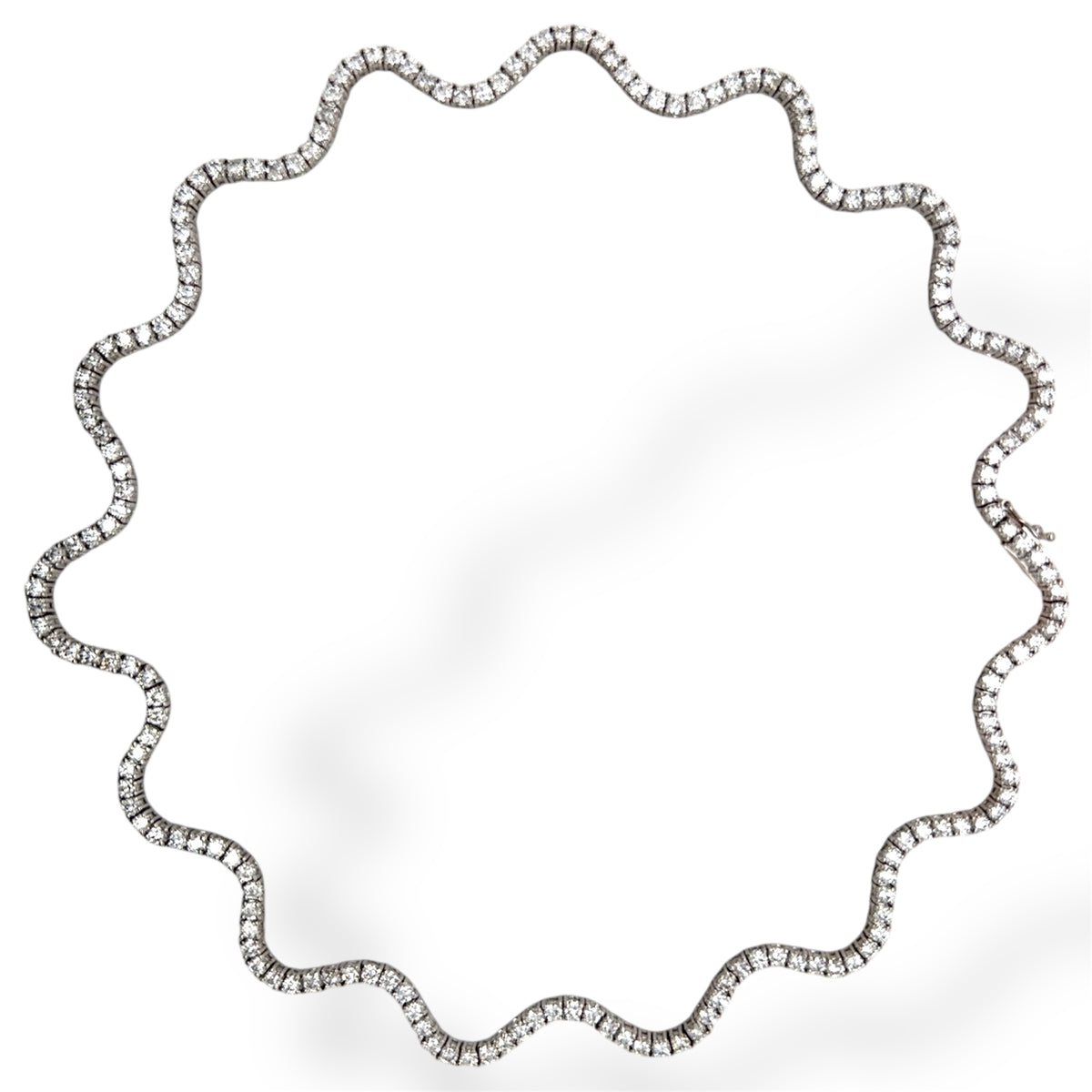 Moonlit Wave Necklace