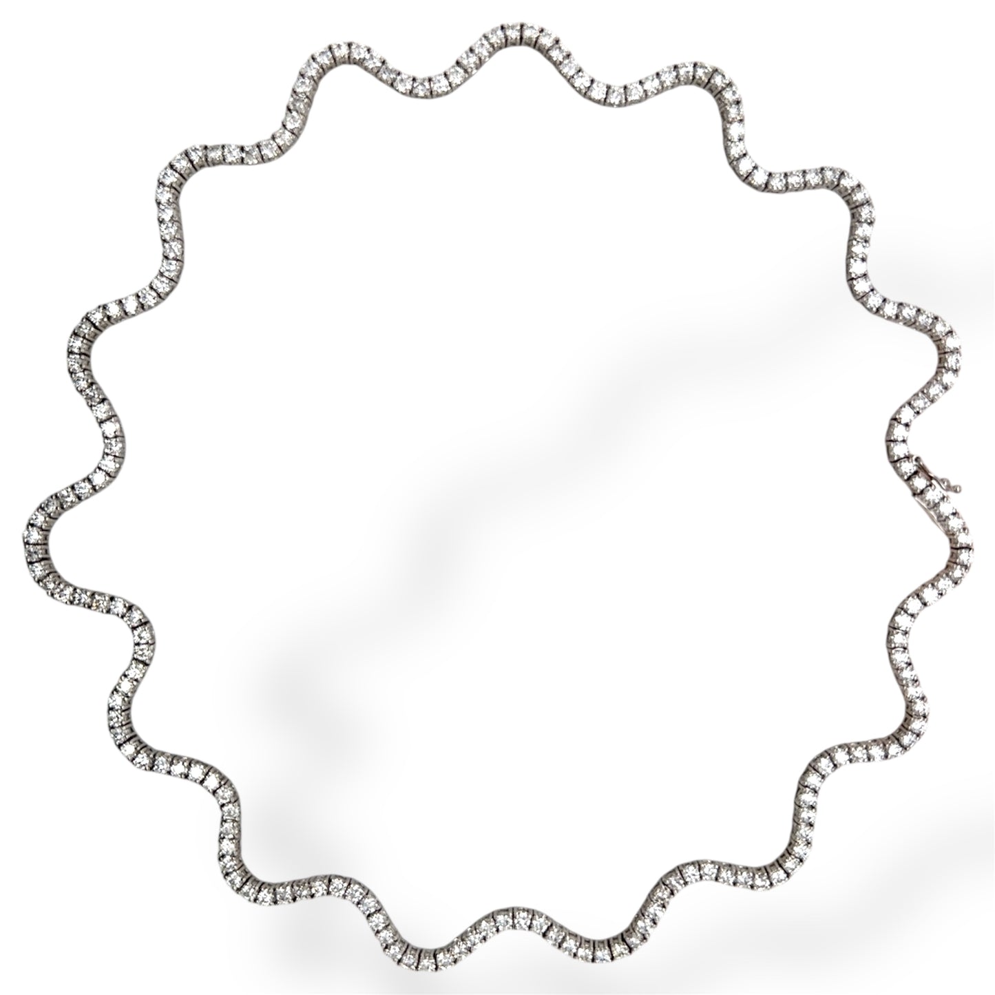 Moonlit Wave Necklace