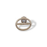 Tanzanite Cross Ring