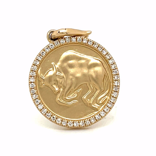 The Taurus Zodiac Charm