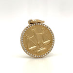 The Libra Zodiac Pendant Charm