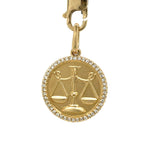 The Libra Zodiac Pendant Charm