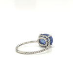 The Violet Tanzanite Cabochon
