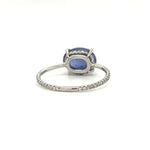 The Violet Tanzanite Cabochon