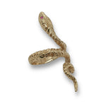 SNAKE EYES The Serpent Ruby Ring