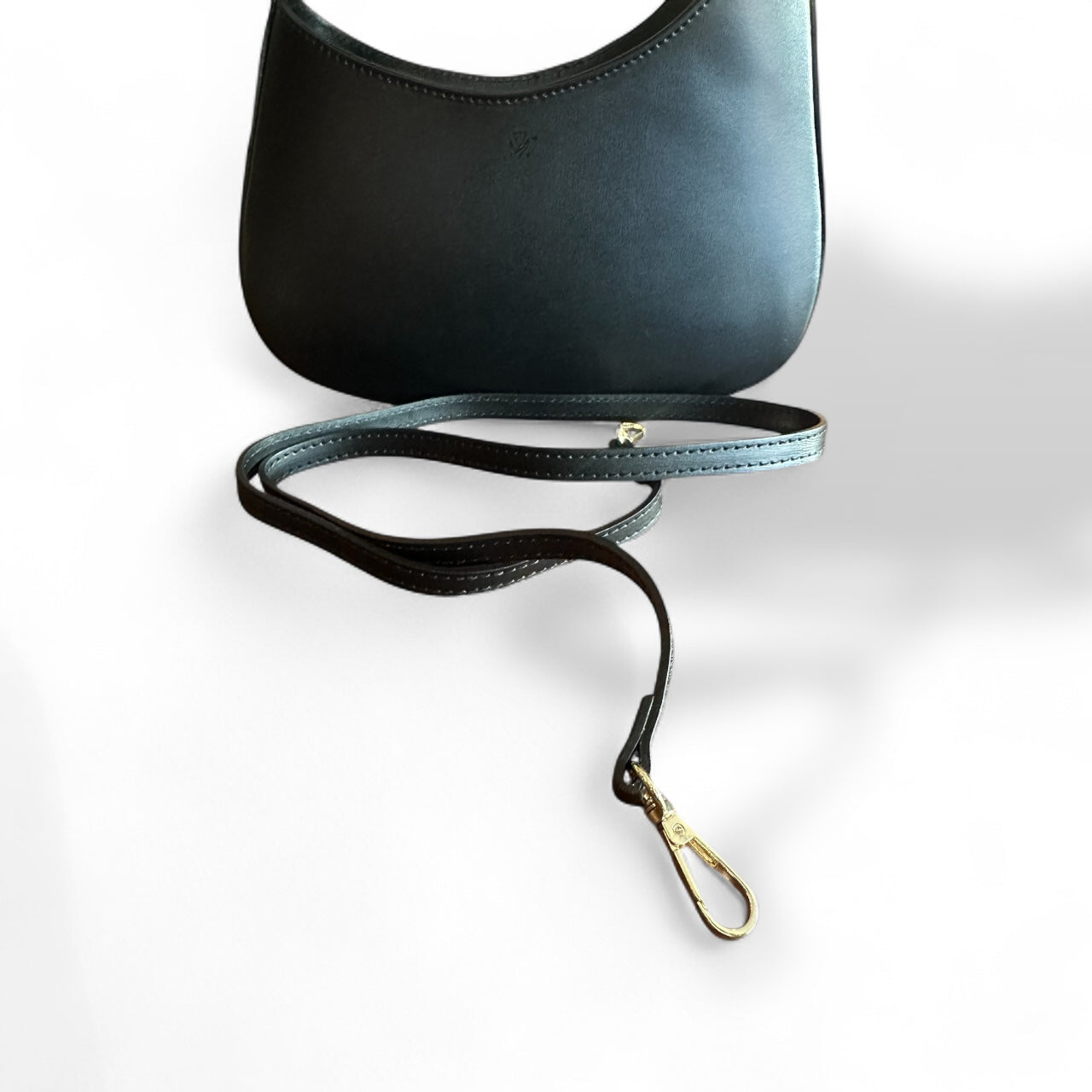 The Hillary, Brushed Leather Clutch