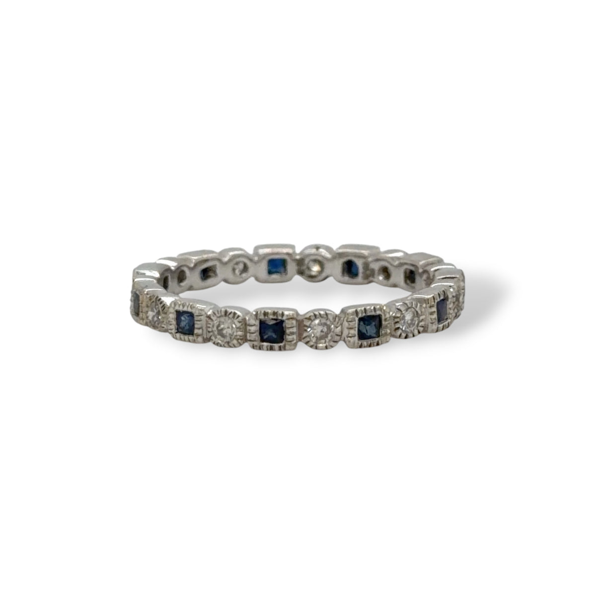 Sapphire and Diamond Ring