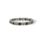 Sapphire and Diamond Ring