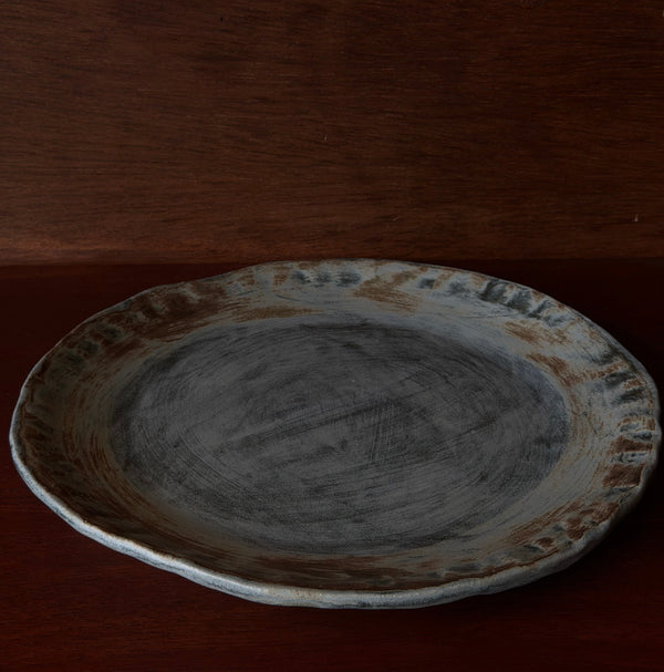 Denim Dinner Plate