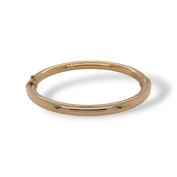 Rose Gold Bubbled Bangle