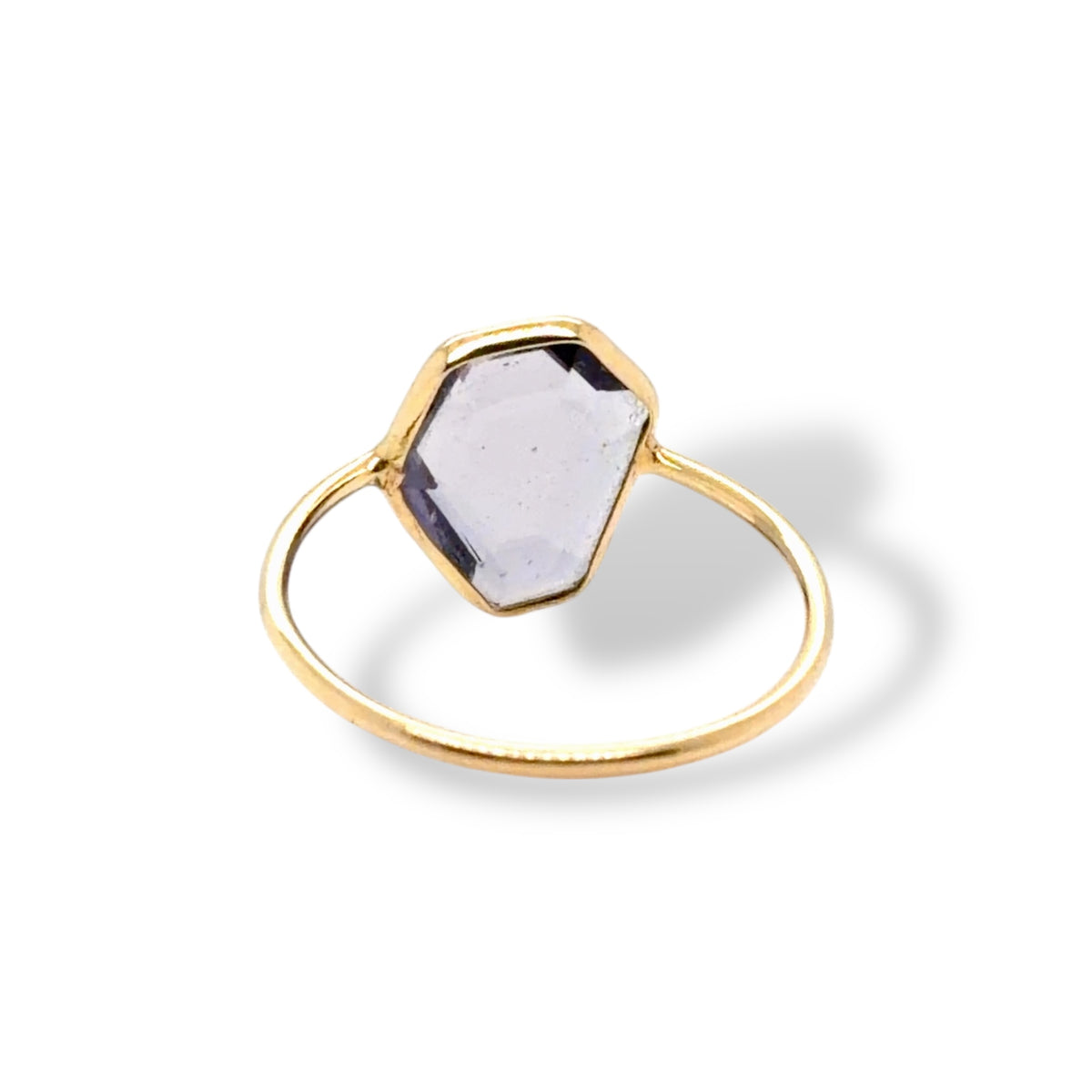 Kunzite Portrait Ring