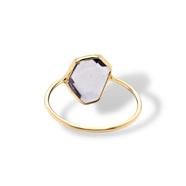 Kunzite Portrait Ring