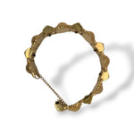Retro-style Dome Link Bracelet