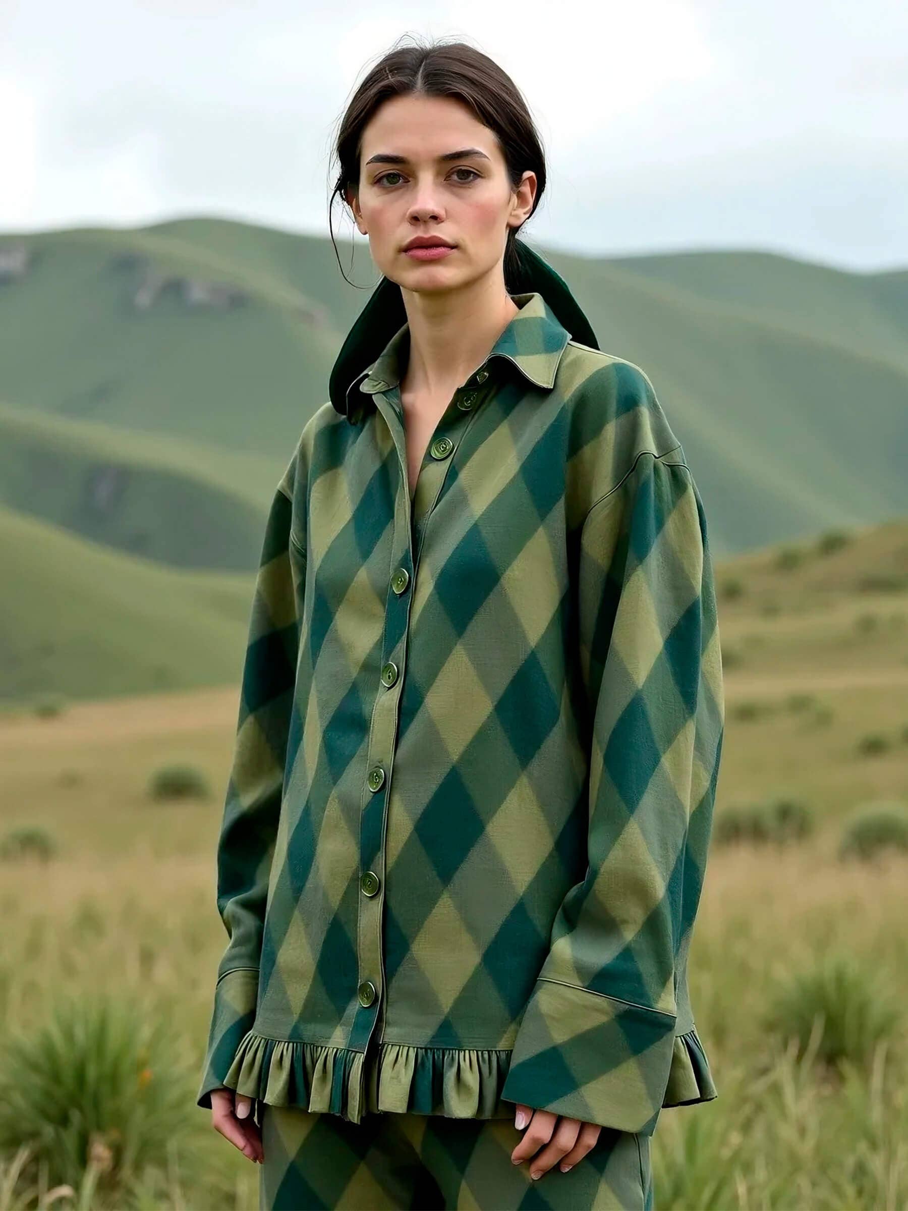 checker shirt
