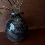 Grid Fossil Flower Vase