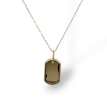 Woven Round Pendant